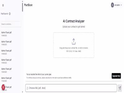 Ai Smart contract analyzer for freelancers & small biz