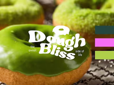 Brand identity - Dough Bliss