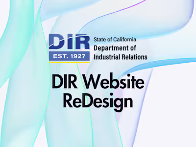 Government Website Wireframe