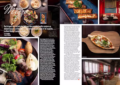 Food & Hospitality Feature Writing: Restaurant Review Project