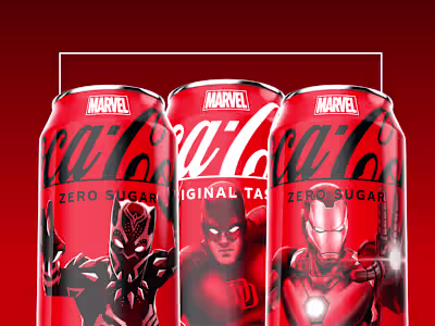 A Marvel and Coca-Cola Augmented Reality (AR) Experience