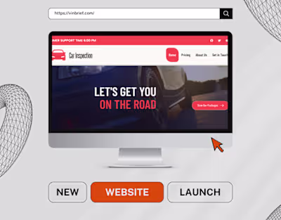 Business website for CAR inspection 