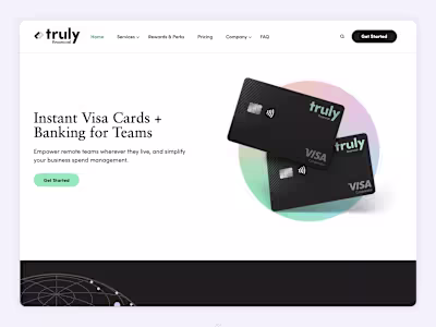 UX Design and Development for Fintech SaaS