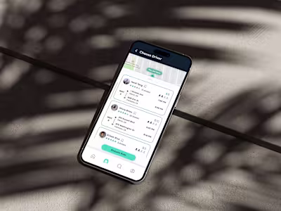 POOL - Mobile Design