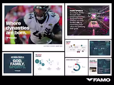 Sports Management Pitch Deck