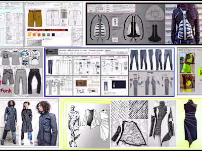 Fashion flats & tech packs :: Behance