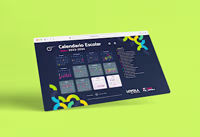 Interactive School Calendar
