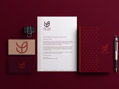 Brand and visual Identity | Lawyer Geysa Guimarães