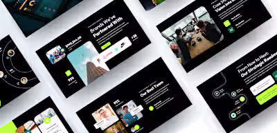 Custom Agency Pitch Deck Design