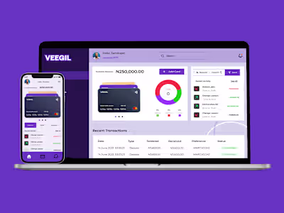 Veegil - A simple banking application