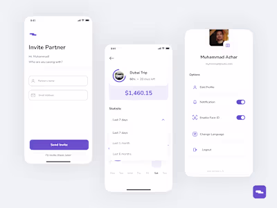 Pairfin, React Native, Firebase.