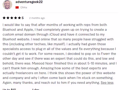 Setup and Verified Custom Email Domain for iCloud Mail