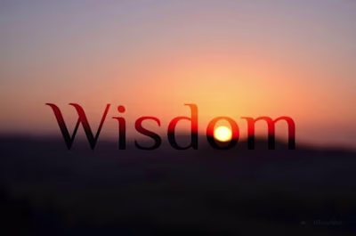 How to become a wise sage