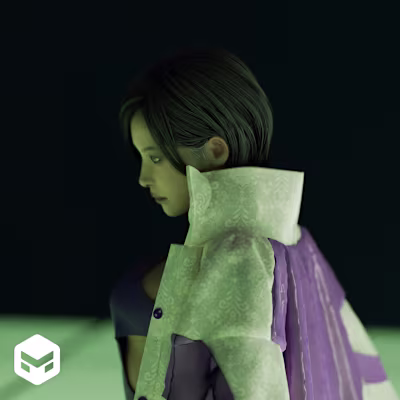 ArtStation - A rather Large coat 