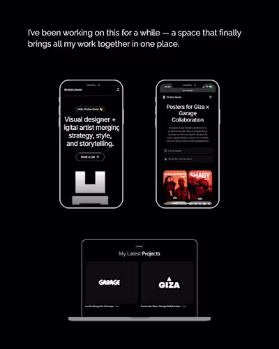 🚀 Super excited to finally share my new design website and ...