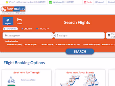 Buy Online Air Tickets & Flight Deals On Cheap Rates - Faremake…