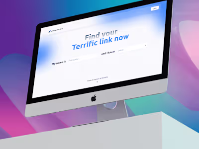 One Terrific Link - personal domain SaaS platform