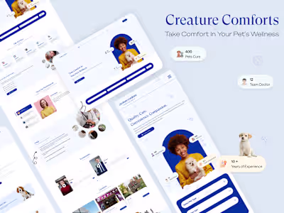 Creature Comforts Central: Your Pet's Paradise Online
