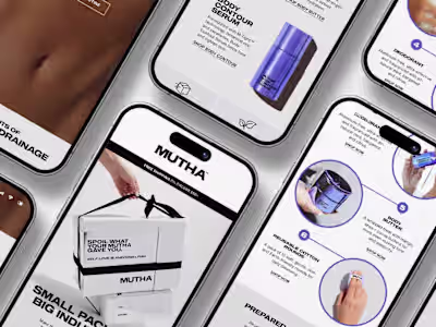 MUTHA | Digital + Email Marketing Design