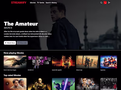 Streamify Streaming Platform Development