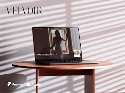 Velvoir-Modern Fashion eCommerce Template