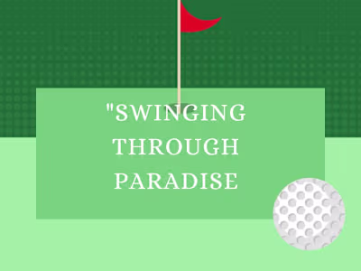 Swinging through paradise
