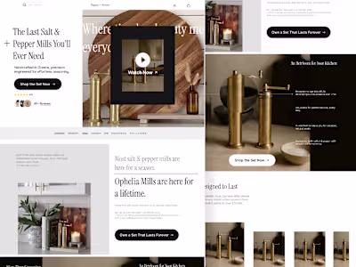 Ophelia Mills Replo Landing Page Revamp