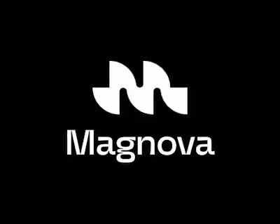 Magnova logo design