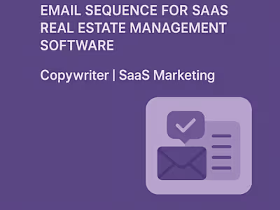 Real Estate Email Nurture Sequence for PropertyCrest Realty