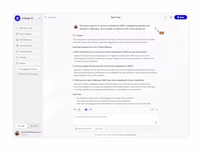 Thesis AI Assistant