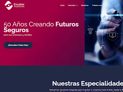 Escobar Auditores Web Platform Development