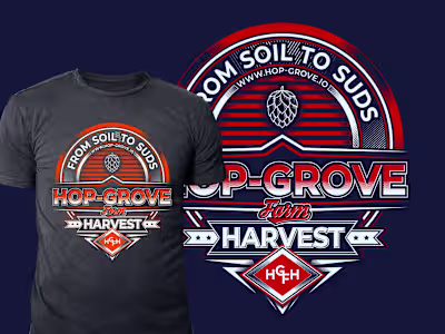 Hop-Grove T-Shirt Design
