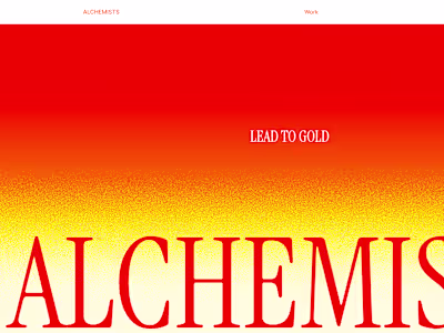 Alchemists - Design for a V.C. firm