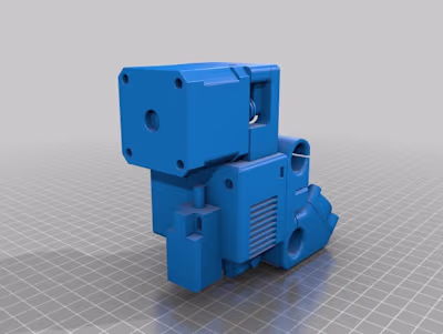 Custom Extruder carriage for 3D Printer