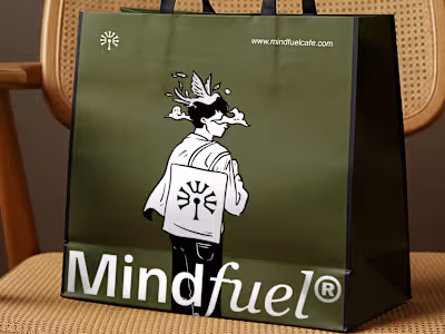 Mindfuel Cafe Branding and Logo Design