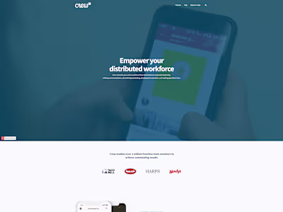 Web Landing Page Design & Development