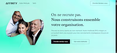 Affinity HR Landing Page Webflow Dev