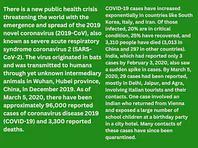 Global Coronavirus Pandemic: A World Transformed