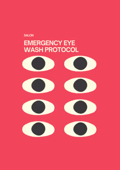 Emergency Eye Wash Protocol & Signage Design 