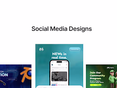 Social Media Designs Portfolio