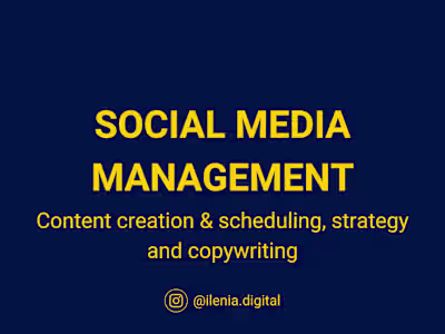 Social Media Management