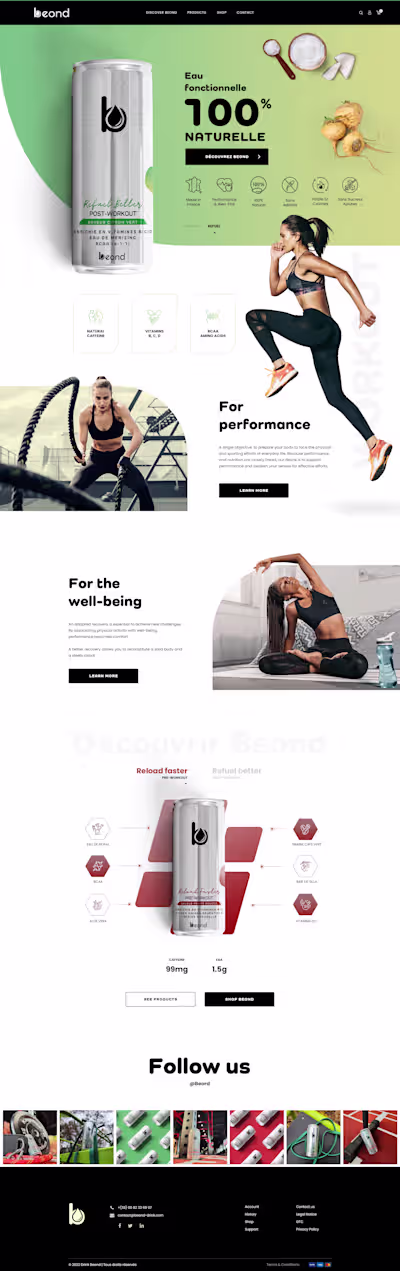 Beond post-workout drink