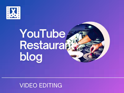 Restaurant blog edit - YouTube