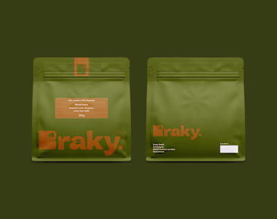 Coffee packaging design