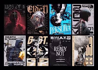 Gaming Posters Collection