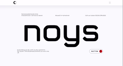 Working on a simple minimal template for audio related busin...