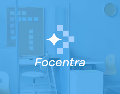 Tech Workspace Brand Identity: Focentra