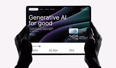 Creating a brand identity for a generative AI company