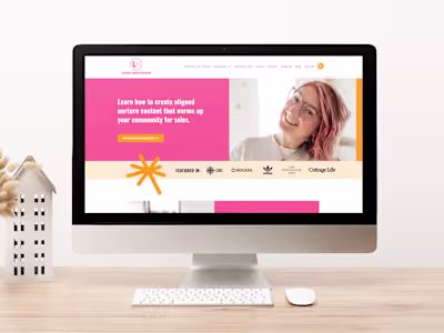 Brand and Website Design for Lindsay Smith Creative