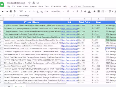 Comprehensive Data Analysis for E-commerce Platform